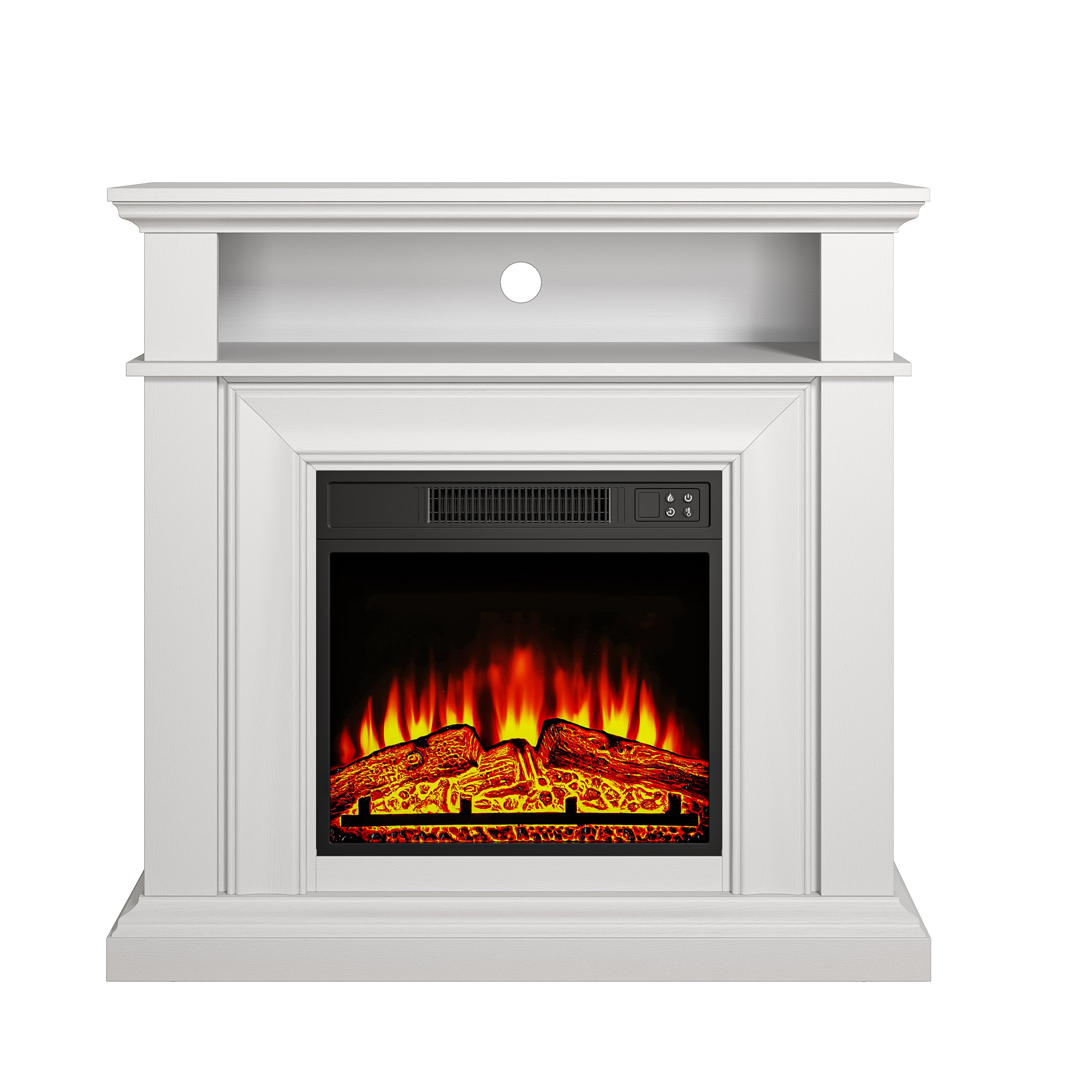 Festivo FFP24245 36" Electric Fireplace Mantel-White – Festival Neo