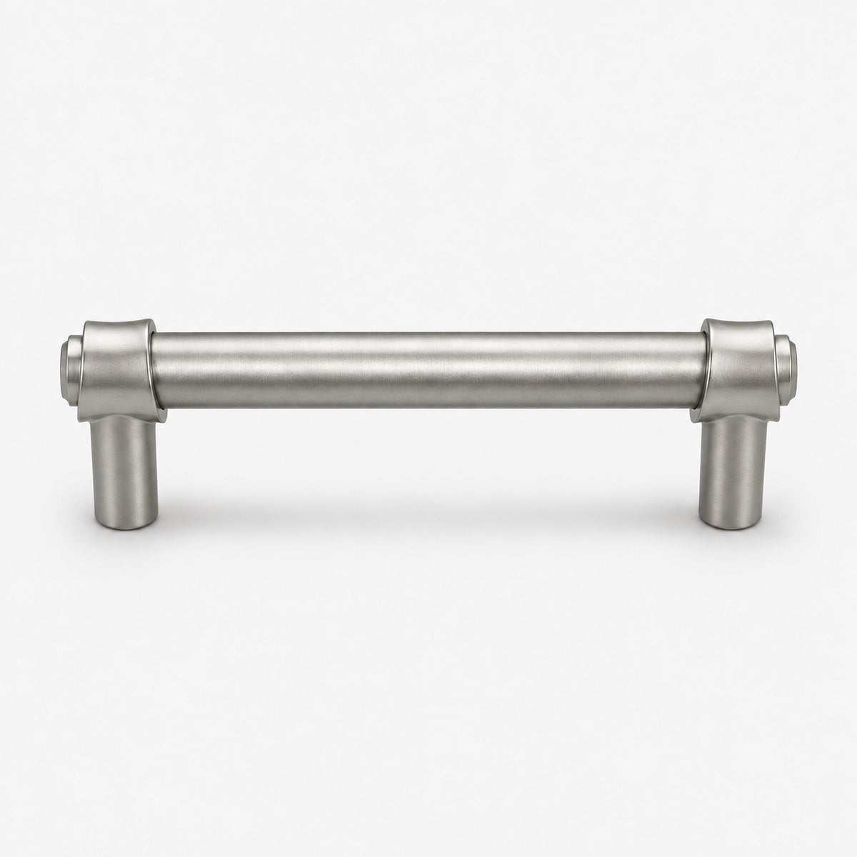 FESTIVO LF8270-96BN 4.49" Zinc Alloy+ss201 Brushed Nickel Cabinet Handles Pulls, Bar-Shape Two-Holes 5 Packs
