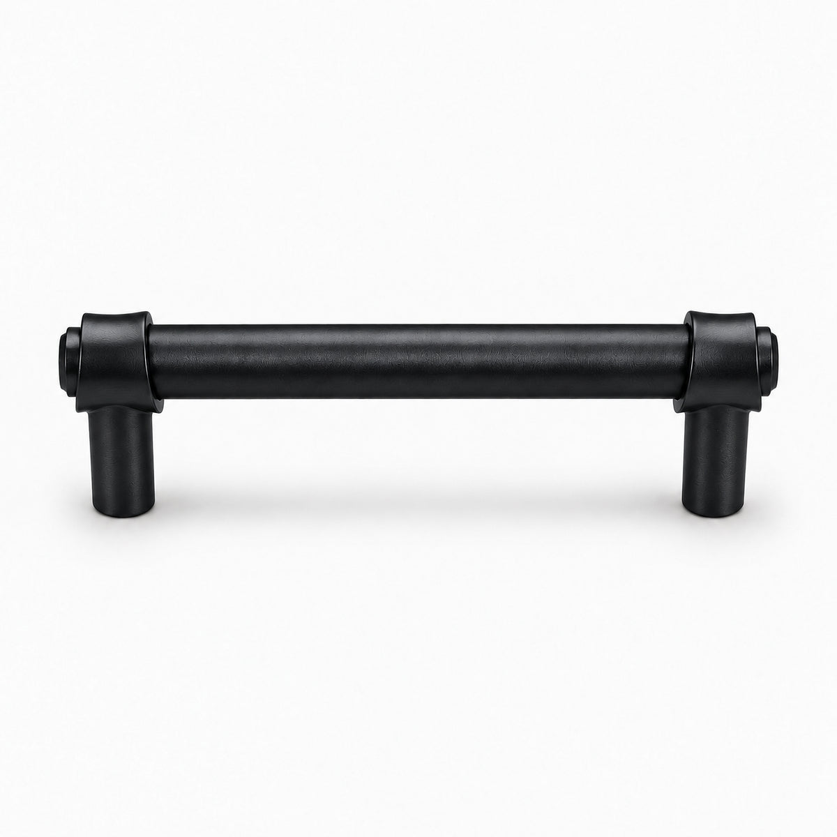 FESTIVO LF8270-96MB 4.49" Zinc Alloy+ss201 Matte Black Cabinet Handles Pulls, Bar-Shape Two-Holes 5 Packs