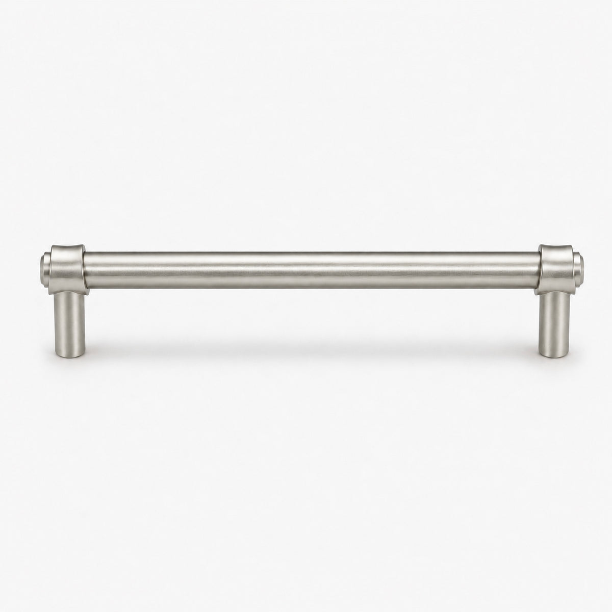 FESTIVO LF8270-160BN 7.01" Zinc Alloy+ss201 Brushed Nickel Cabinet Handles Pulls, Bar-Shape Two-Holes 5 Packs
