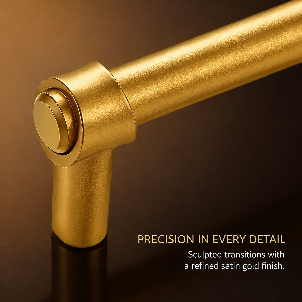 FESTIVO LF8270-128BGB 5.75" Zinc Alloy+ss201 Brushed Gold Brass Cabinet Handles Pulls, Bar-Shape Two-Holes 5 Packs