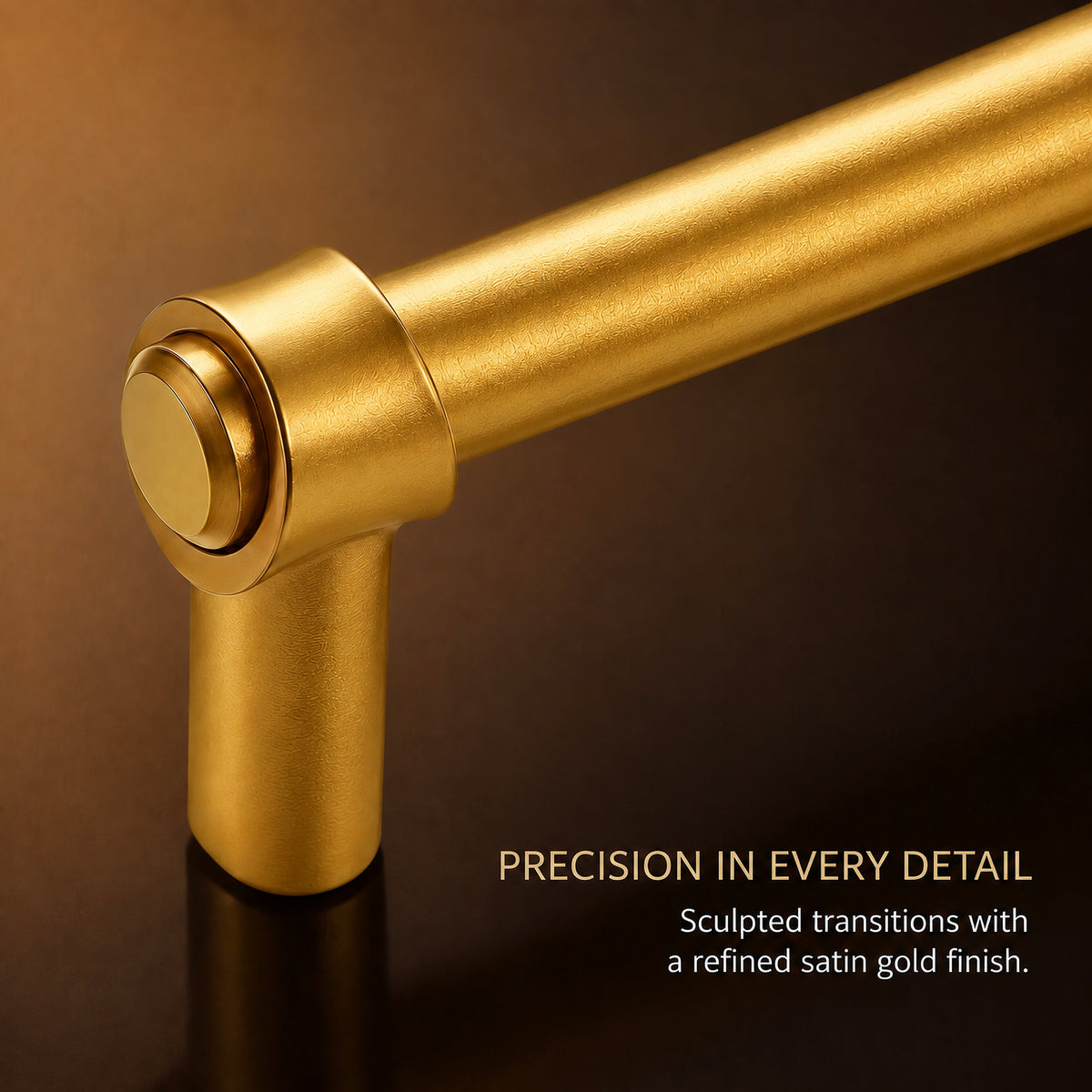 FESTIVO LF8270-160BGB 7.01" Zinc Alloy+ss201 Brushed Gold Brass Cabinet Handles Pulls, Bar-Shape Two-Holes 5 Packs
