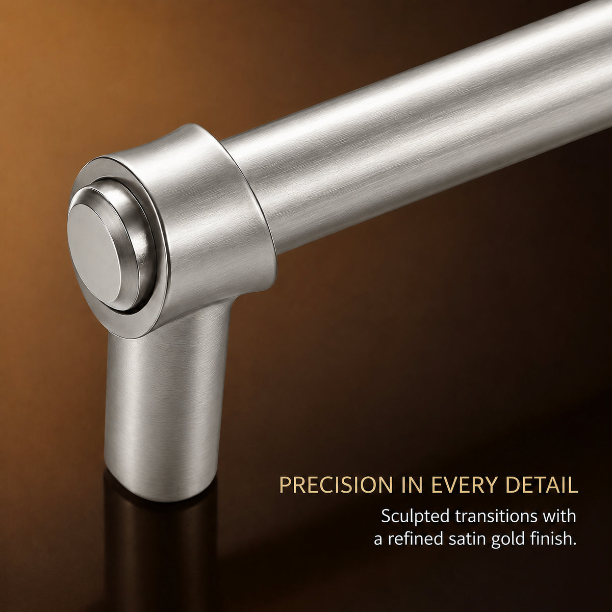 FESTIVO LF8270-128BN 5.75" Zinc Alloy+ss201 Brushed Nickel Cabinet Handles Pulls, Bar-Shape Two-Holes 5 Packs