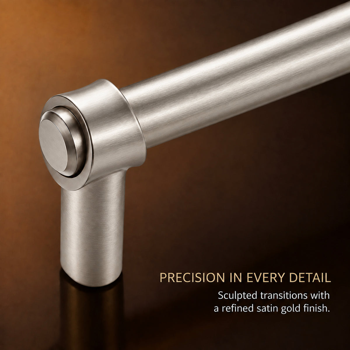 FESTIVO LF8270-160BN 7.01" Zinc Alloy+ss201 Brushed Nickel Cabinet Handles Pulls, Bar-Shape Two-Holes 5 Packs