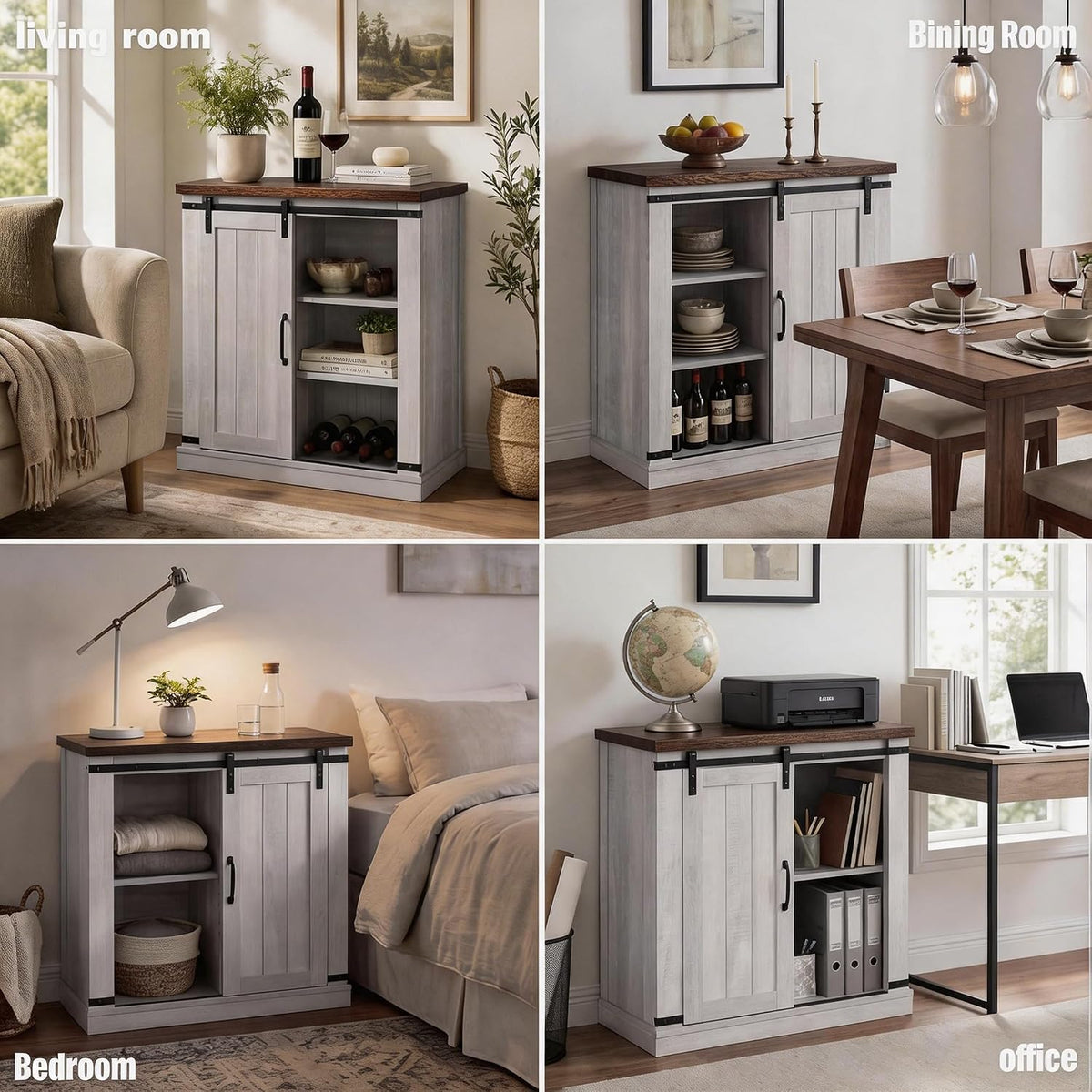 Festivo FTS20871 32" TV Stand-Offwhite