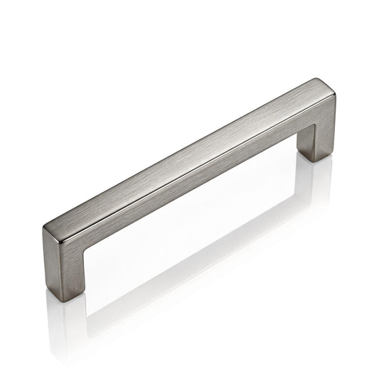 FESTIVO LF8245-96BN 4.2" Zinc Alloy Brushed Nickel Cabinet Handles Pulls, Bar-Shape Two-Holes 5 Packs