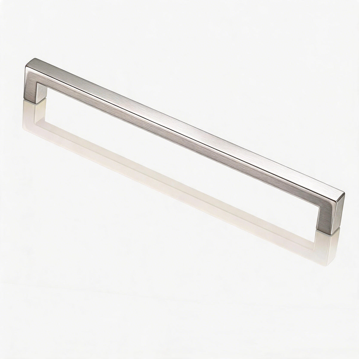 FESTIVO LF8245-160BN 6.7" Zinc Alloy Brushed Nickel Cabinet Handles Pulls, Bar-Shape Two-Holes 5 Packs