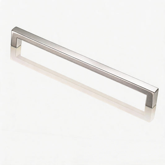FESTIVO LF8245-160BN 6.7" Zinc Alloy Brushed Nickel Cabinet Handles Pulls, Bar-Shape Two-Holes 5 Packs