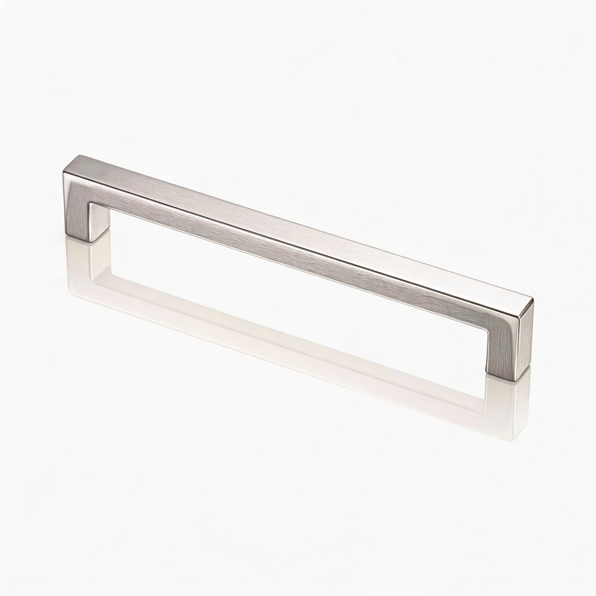FESTIVO LF8245-128BN 5.4" Zinc Alloy Brushed Nickel Cabinet Handles Pulls, Bar-Shape Two-Holes 5 Packs