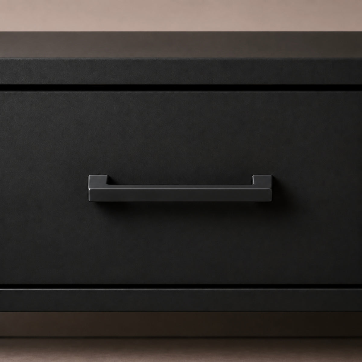FESTIVO LF8278-128MB 5.98" Zinc Alloy Matte Black Cabinet Handles Pulls, Bar-Shape Two-Holes 5 Packs