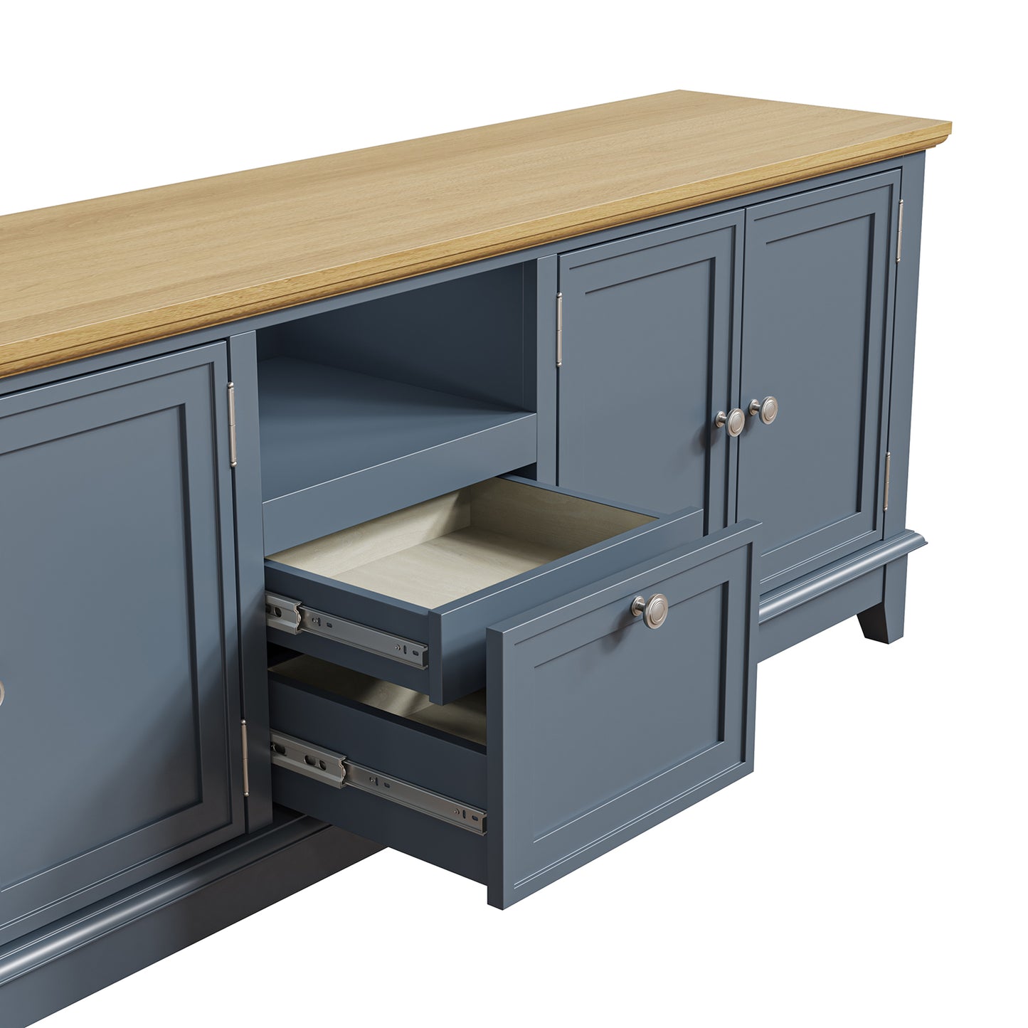 Festivo FTS25424 72" TV Stand-Harmony Blue