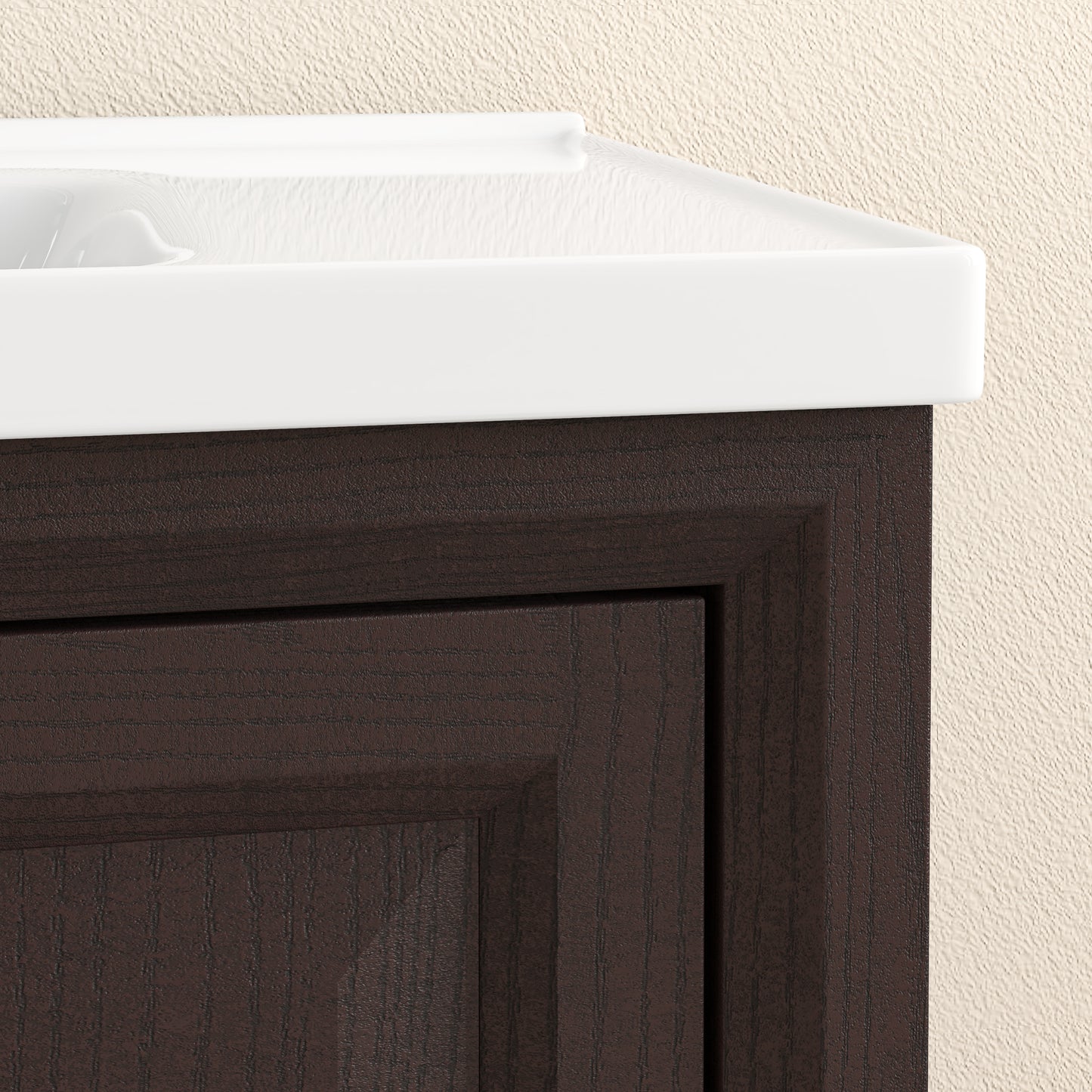 Festivo 20" FBV24213 Freestanding Bathroom Vanity with Ceramic Top & Faucet-Muddy