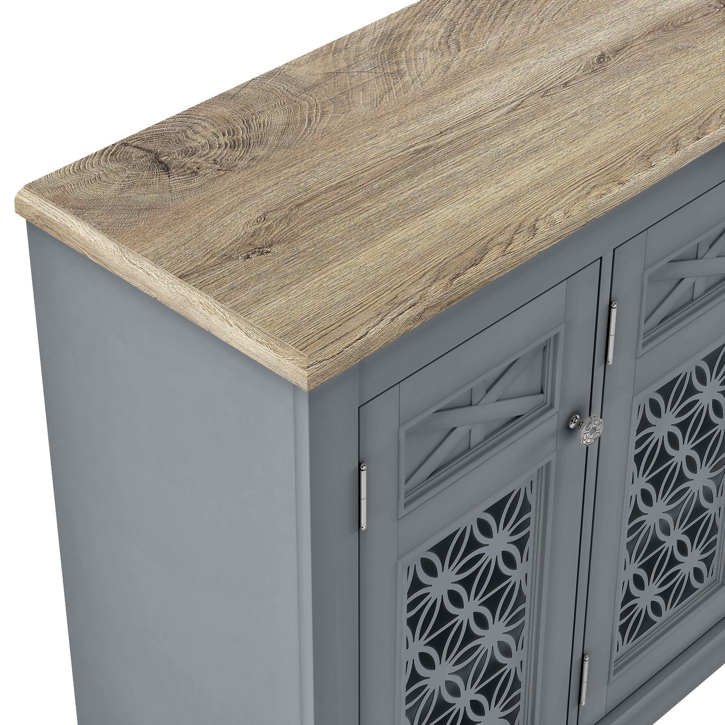 Festivo FCB24135 44.5" Buffet Sideboard Cabinet-Grey