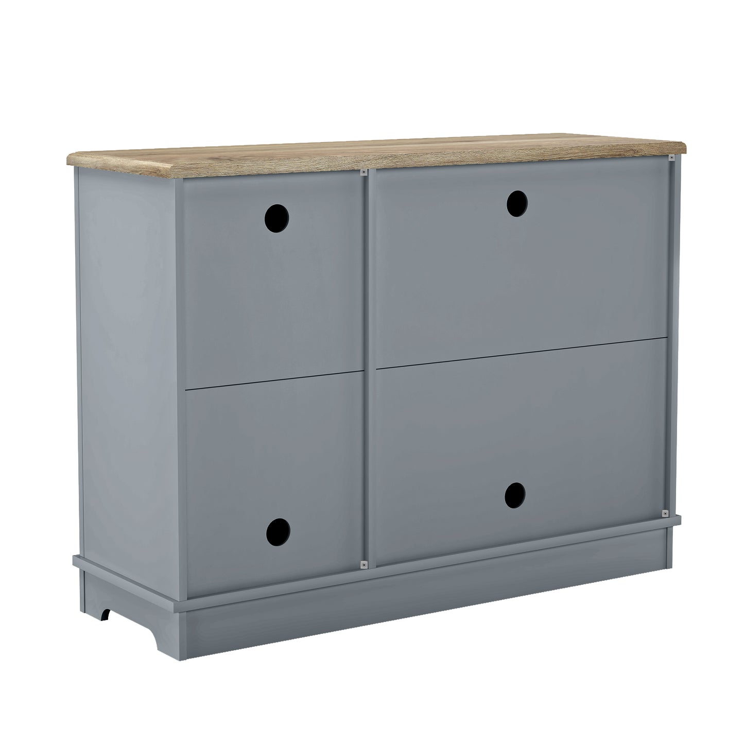 Festivo FCB24135 44.5" Buffet Sideboard Cabinet-Grey