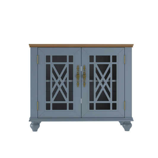 Festivo FCB26425 38" Buffet Sideboard Cabinet-Light Blue