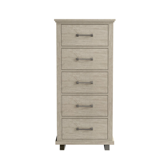 Festivo FCH22245 24" Bedroom Chest with 5 Drawers-Beige