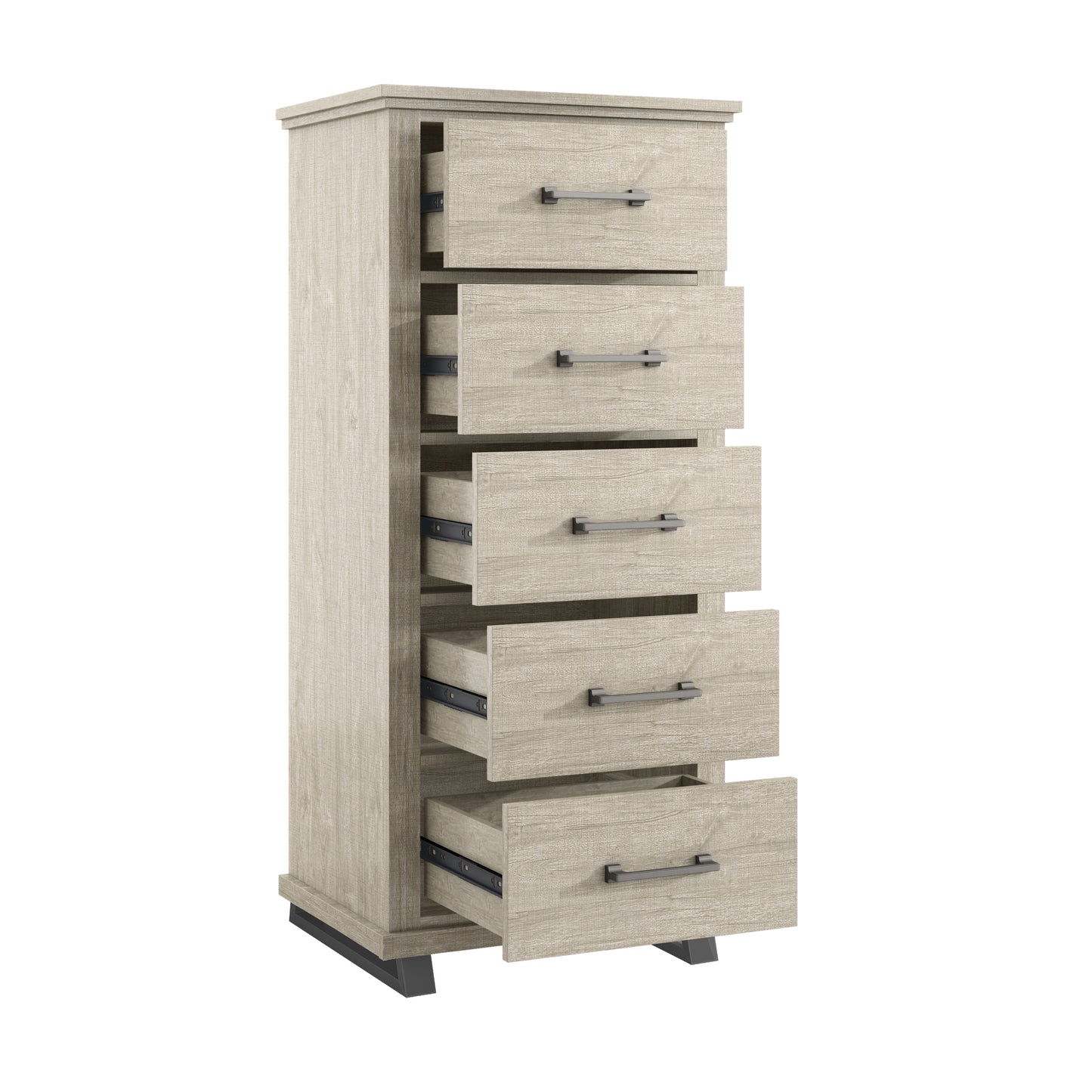Festivo FCH22245 24" Bedroom Chest with 5 Drawers-Beige