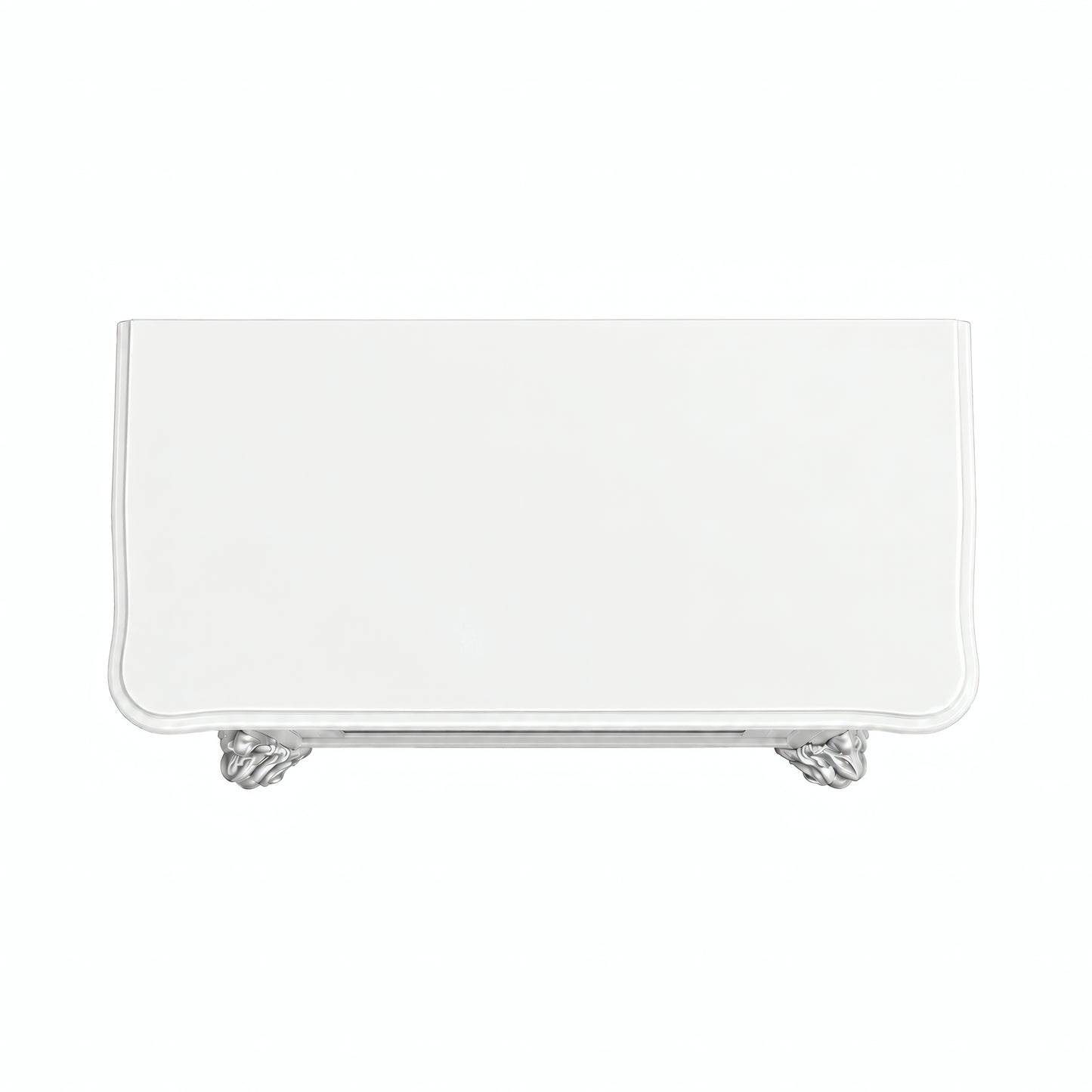 FESTIVO FFP25162 18.9" GRC Electric Stove Heater with Faux Log-White & Silver