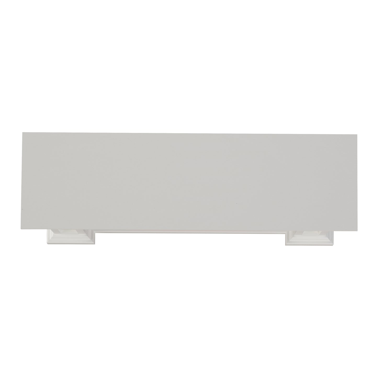 Festivo FFP26347 48" Electric Fireplace Mantel with Faux Brick-White