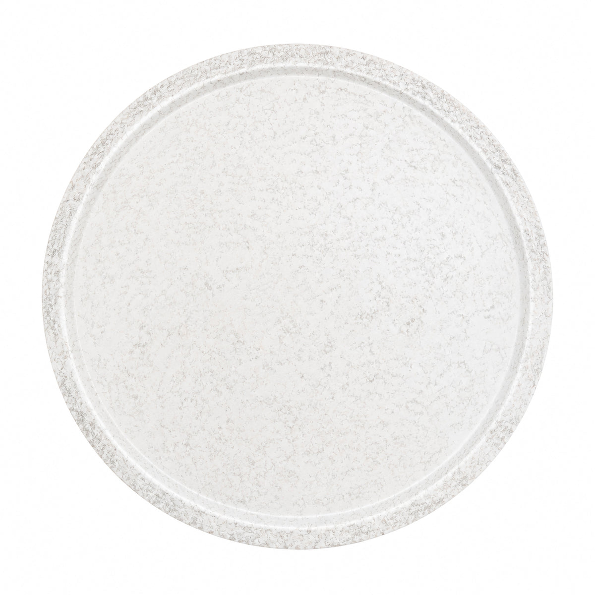 Festivo FCT26131 28" Round MGO Coffee Table with a Natural Stone Marble-Look Finish-Cloud Ceramic White