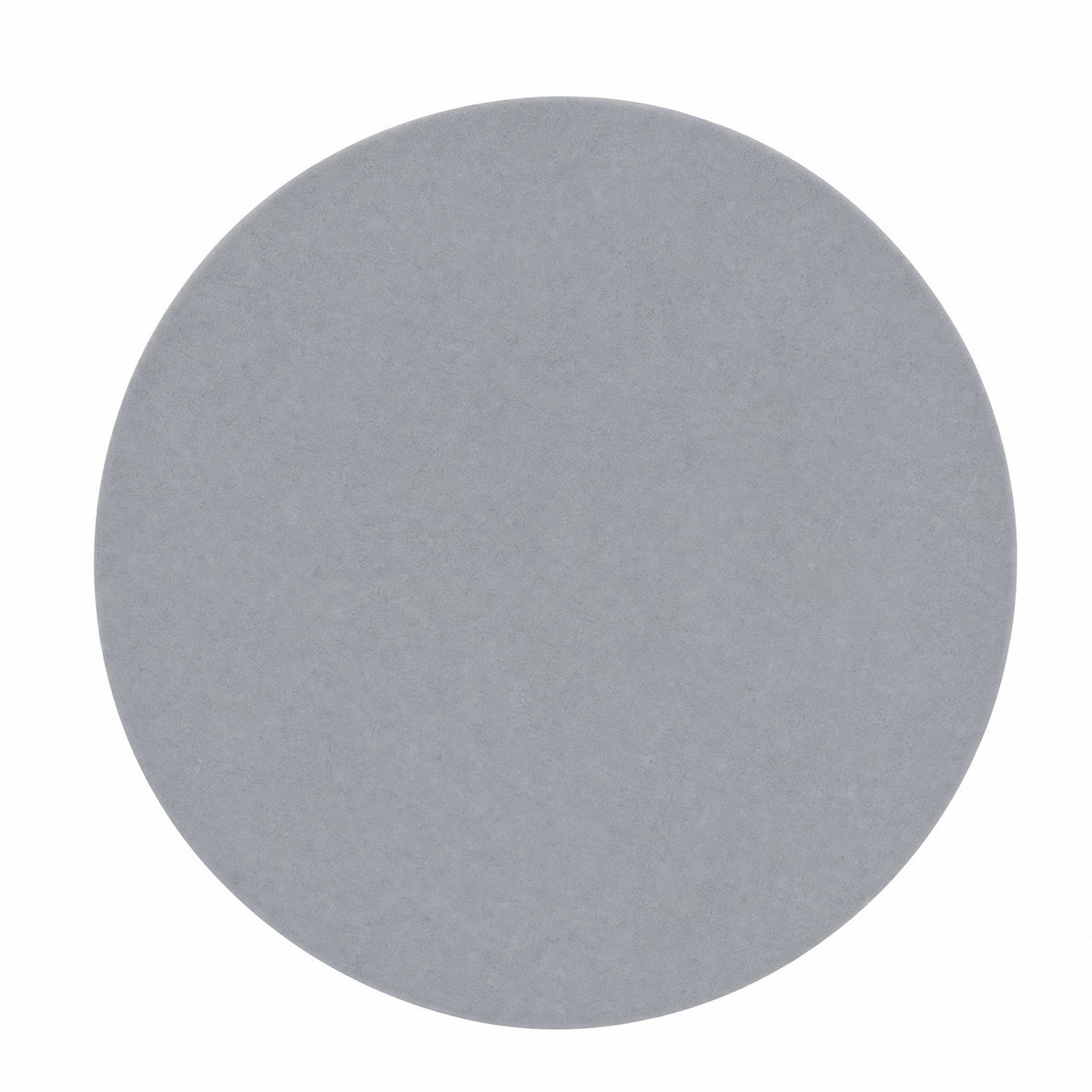 Festivo FST26151 22.83" Round Pedestal MGO Side/End Table with a Natural Stone-Look Finish-Cement Gray