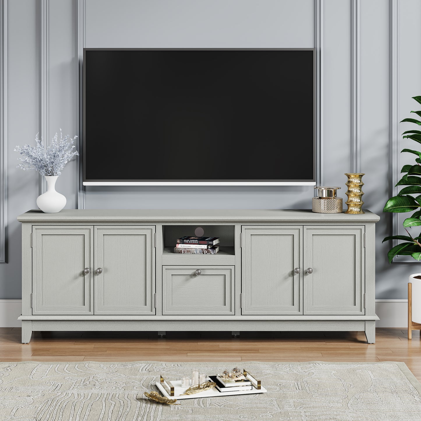 Festivo FTS23421 72" TV Stand-Grey