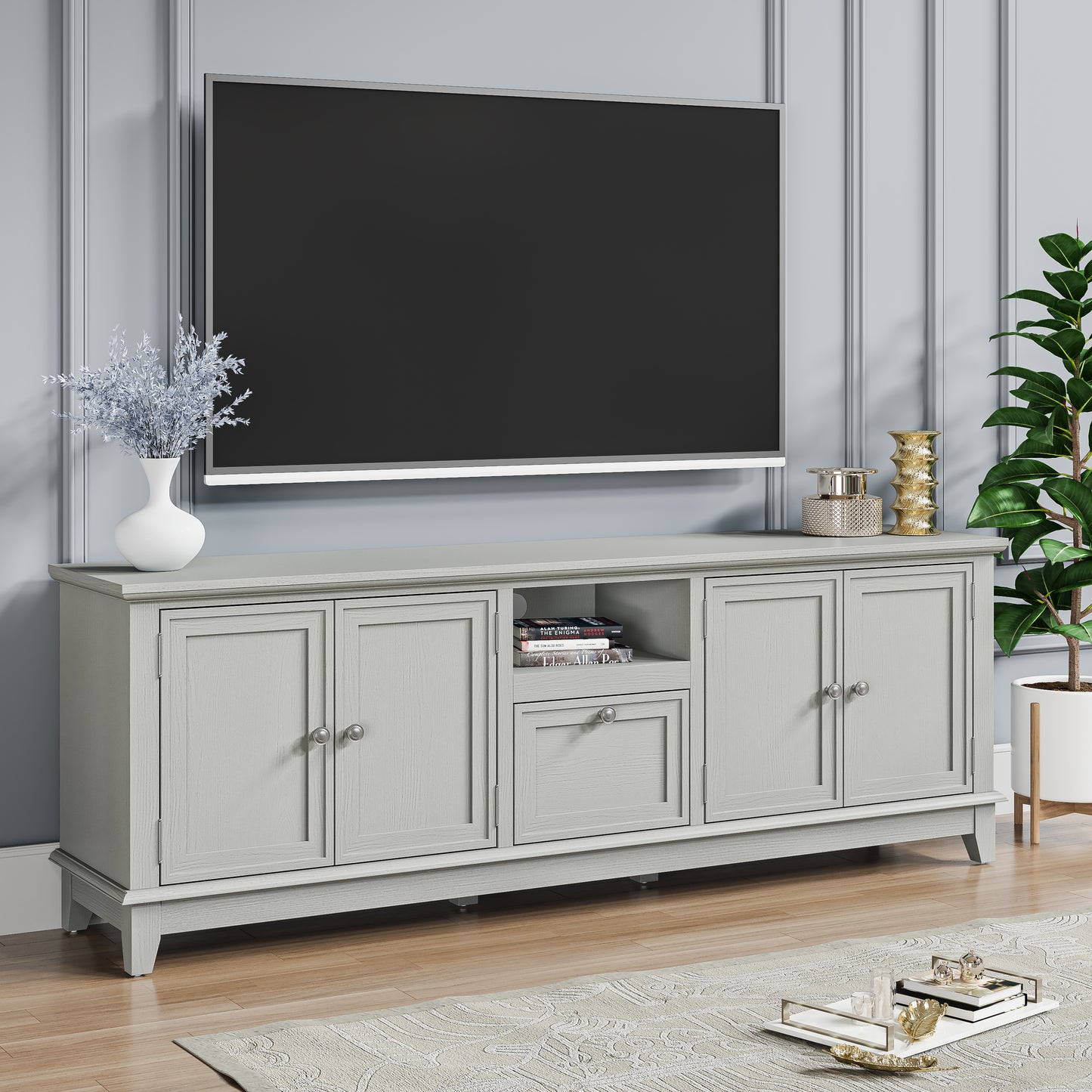 Festivo FTS23421 72" TV Stand-Grey