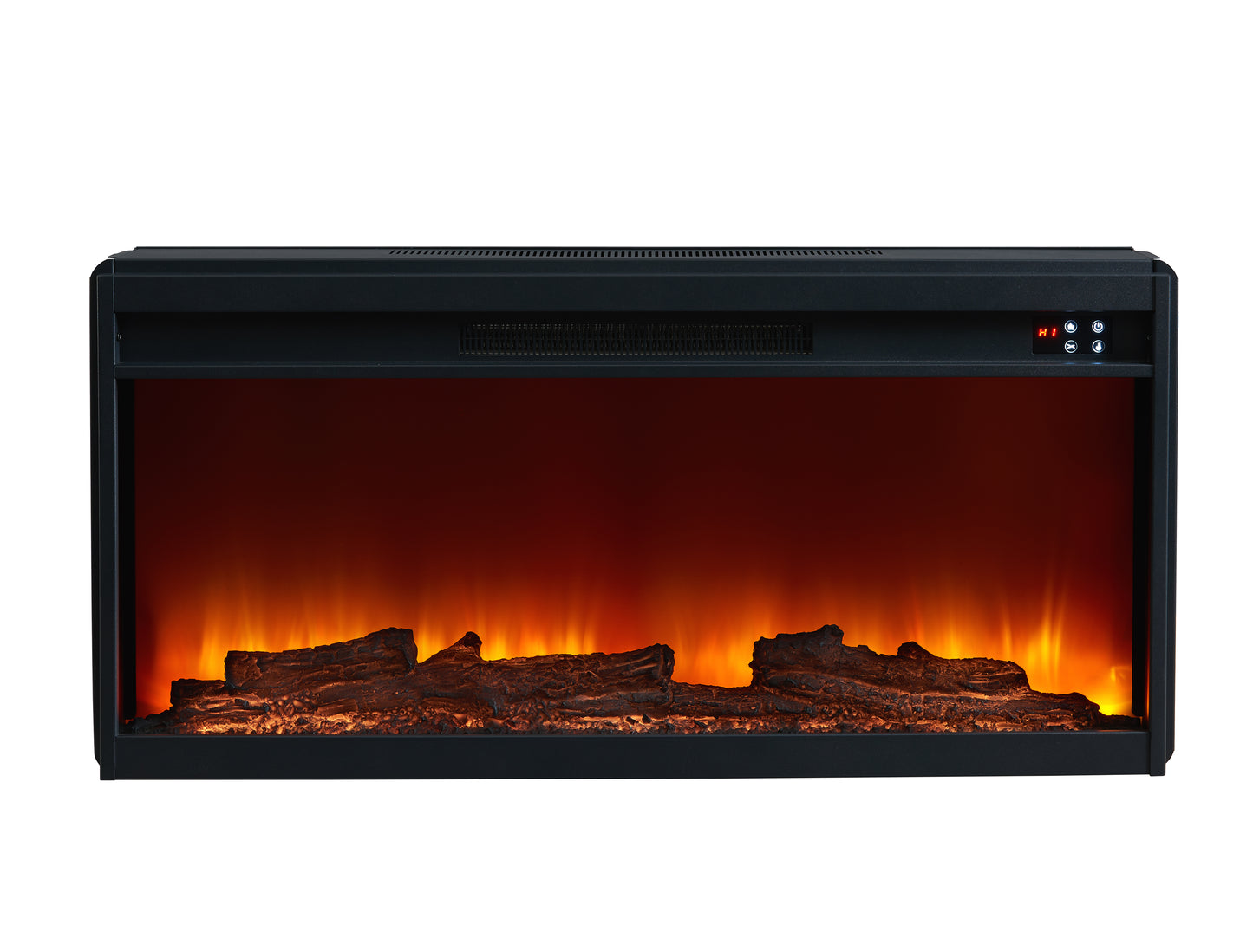Festivo FTS23530 73" TV Stand with 36" Electric Fireplace-Brown