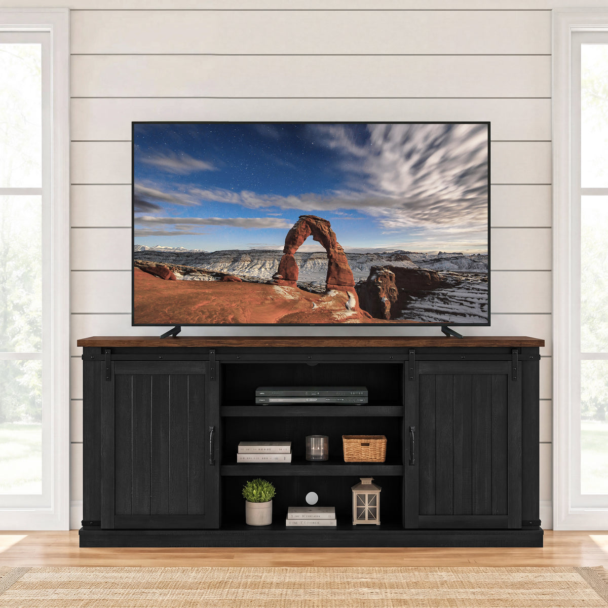 Festivo FTS26751 68" TV Stand-Black