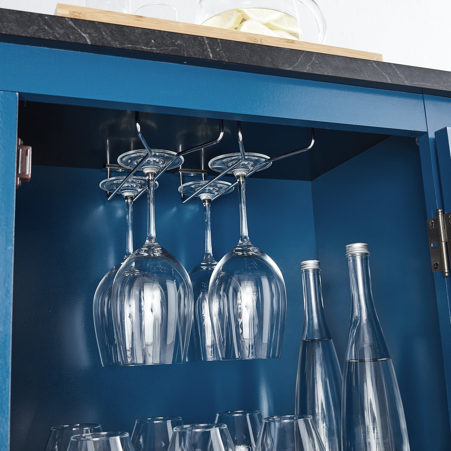 Festivo FWC21180 47" Wine Cabinet-Blue