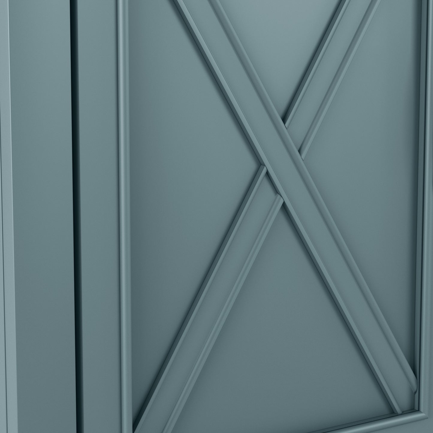 Festivo  FWC23511 54" Wine Cabinet-Blue